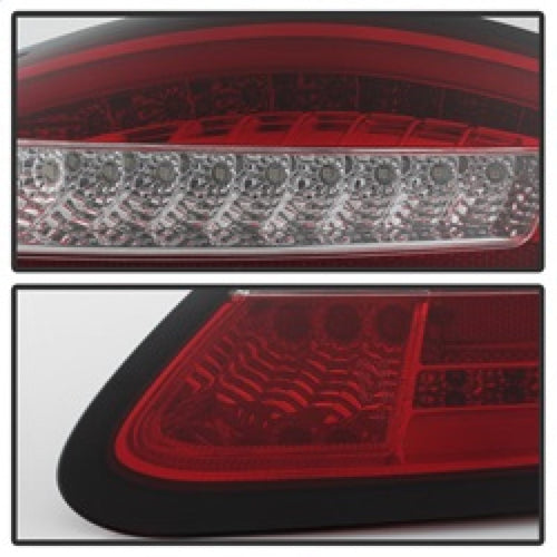 Spyder Porsche 987 Cayman 06-08 / Boxster 05-08 LED Tail Lights - Red Clear ALT-YD-P98705-LED-RC OffRoadUSA.com