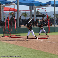 PowerNet 12x9 Ft Sports Barrier Net for Player & Property Protection (1021) Jupiter Gear