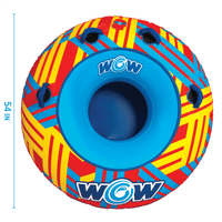 WOW Sports Tracer Snow Tube Towable for Summer & Winter Action Jupiter Gear