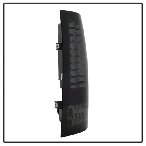 Spyder GMC Sierra 07-13 (Not 3500 Dually 4 Rear Wheels)LED Tail Lights Blk Smke ALT-YD-GS07-LED-BSM OffRoadUSA.com