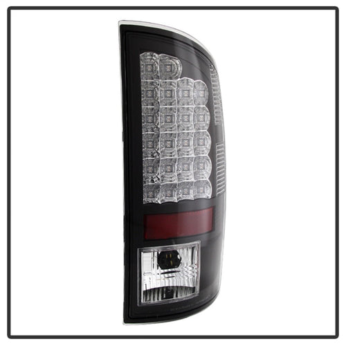 Spyder Dodge Ram 07-08 1500/Ram 07-09 2500/3500 LED Tail Lights Black ALT-YD-DRAM06-LED-BK OffRoadUSA.com
