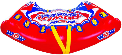 WOW Sports Power Steer 3 Person 3P Steerable Deck Tube (22-WTO-3975) Jupiter Gear