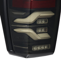 AlphaRex 16-23 Toyota Tacoma LUXX-Series LED Tail Lights Black OffRoadUSA.com