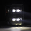 AlphaRex 08-10 Ford Super Duty/Excursion NOVA-Series LED Projector Headlights Alpha-Black OffRoadUSA.com