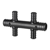 PEX-B Crimp 3/4" Inlet x 1/2" Outlet Open Manifold, Opposing Port (4 port) Plumbingsell