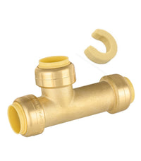 3/4" Push Fit Slip Tees Plumbingsell