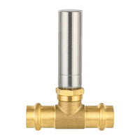 1/2" Copper Press Tee Connection, Water Hammer Arrestor, Stainless Steel (MH 361T) Plumbingsell