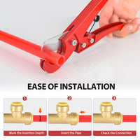 3/4" Push Fit Slip Tees Plumbingsell