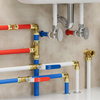 3/4" Push Fit Slip Tees Plumbingsell