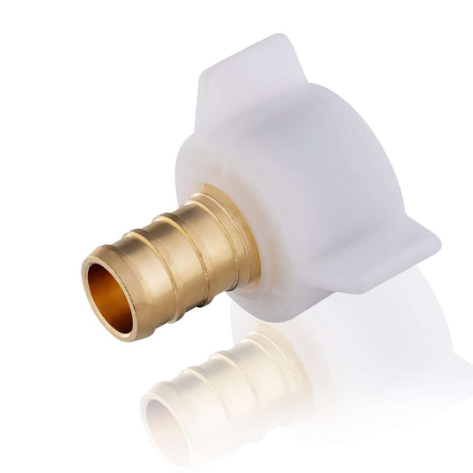PEX-B Crimp 3/4" x 3/4" Female NPT Swivel Adapter (Lead Free)