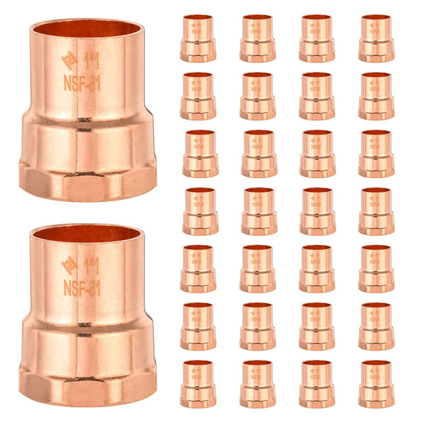 30 Pcs 2" C X FNPT Copper Female Adapter at Wholesale Price