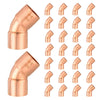 30 Pcs 1/2" 45º Copper Elbow at Wholesale Price