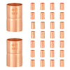 10 Pcs 2" Copper Coupling With Rolled Stop at Wholesale Price
