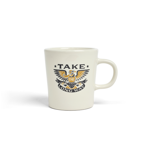 Nathan Yoder - Take The Long Way - 9oz Modern Diner Mug Created Co.