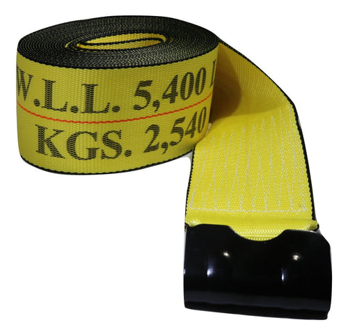 4"x 30 Ft Heavy Duty Ratchet Strap w/ Flat Hook - AAR Webbing | R430FAAR RatchetStrap.Com