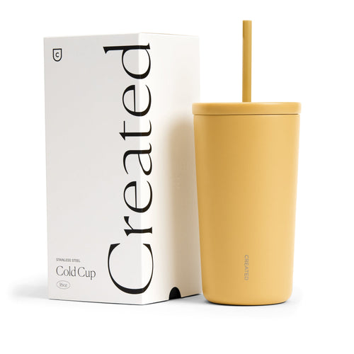 16oz Cold Cup - Loquat Yellow Created Co.