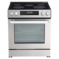 Rangaire 30" Electric Range Self-cleaning Air Fry True Convection Oven Slide-in Stainless Steel RRE303GS