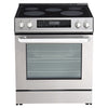 Rangaire 30" Electric Range Self-cleaning Air Fry True Convection Oven Slide-in Stainless Steel RRE303GS Rangaire Appliances