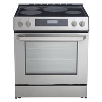Rangaire 30" Induction Range Self-cleaning Air Fry True Convection Oven Slide-in Stainless Steel RRI303GS Rangaire Appliances