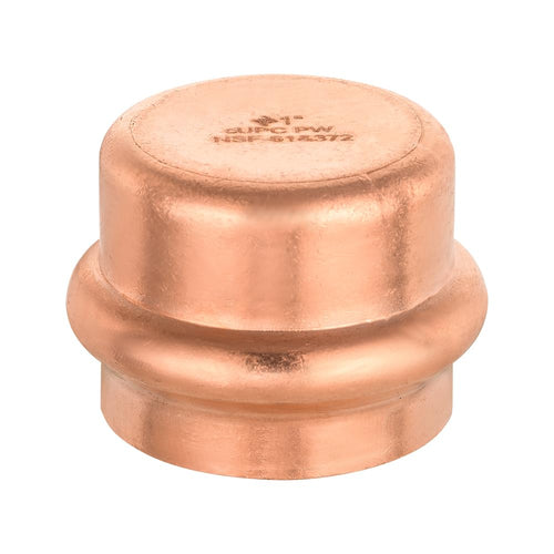 1" Press Copper Cap (Lead Free) Plumbingsell