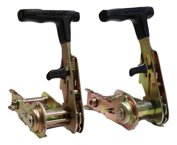 Patented Side Loading Ratchet by Armour of New Zealand | 2 Pack RatchetStrap.Com