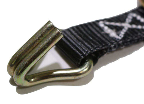 1" x 20 ft. Ratchet Strap with Wire Hooks & D-Rings | 4 PACK RatchetStrap.Com