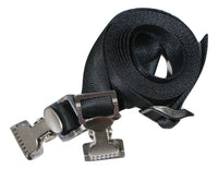1" x 8 Ft Adjustable Stainless Steel Alligator Clip Tie Strap | AC108SS RatchetStrap.Com