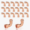 30 Pcs 1/2" Copper Press Female Elbow (Lead Free)