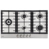 Rangaire 34" Gas Cooktop 5 Burners Stainless Steel RCG341S Rangaire Appliances