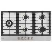 Rangaire 34" Gas Cooktop 5 Burners Stainless Steel RCG341S Rangaire Appliances