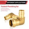 1" Press X 1" PEX Expansion Brass Elbow (Lead Free) Plumbingsell