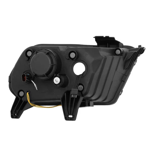 AlphaRex 10-12 Ford Mustang LUXX-Series LED Projector Headlights Alpha-Black OffRoadUSA.com