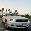 AlphaRex 10-12 Ford Mustang LUXX-Series LED Projector Headlights Alpha-Black OffRoadUSA.com