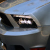 AlphaRex 10-12 Ford Mustang MK II NOVA-Series LED Projector Headlights Alpha-Black OffRoadUSA.com