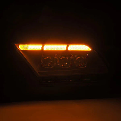 AlphaRex 10-12 Ford Mustang MK II NOVA-Series LED Projector Headlights Black OffRoadUSA.com