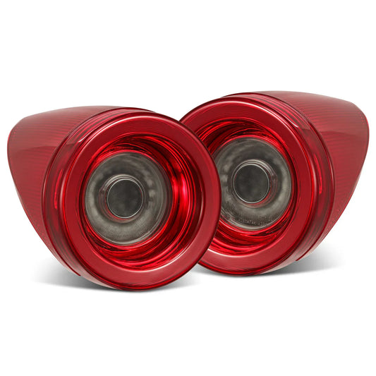 AlphaRex 10-15 Ferrari 458 NOVA-Series Prismatic LED Tail Lights - Red Smoke