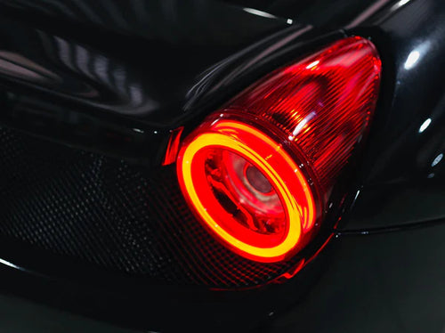 AlphaRex 10-15 Ferrari 458 NOVA-Series Prismatic LED Tail Lights - Red Smoke OffRoadUSA.com
