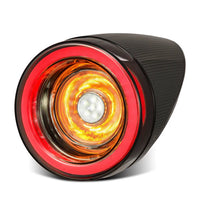 AlphaRex 10-15 Ferrari 458 NOVA-Series Prismatic LED Tail Lights - Red Clear OffRoadUSA.com