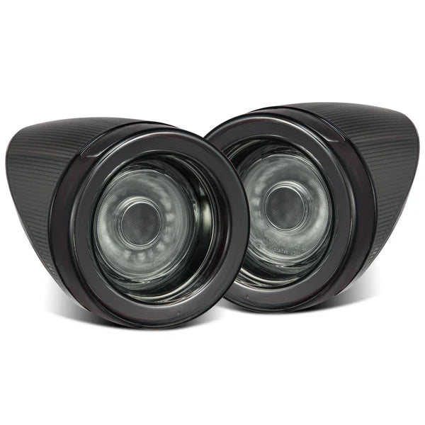 AlphaRex 10-15 Ferrari 458 NOVA-Series Prismatic LED Tail Lights - Smoke OffRoadUSA.com