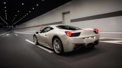 AlphaRex 10-15 Ferrari 458 NOVA-Series Prismatic LED Tail Lights - Smoke OffRoadUSA.com