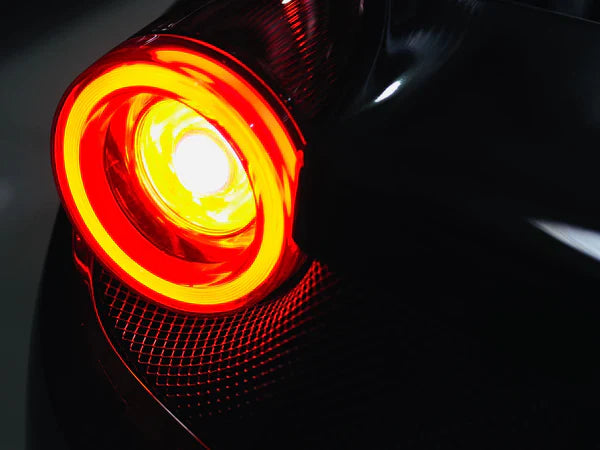 AlphaRex 10-15 Ferrari 458 NOVA-Series Prismatic LED Tail Lights - Smoke