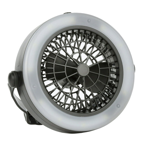 Wakeman Outdoors 2-in-1 Camping Lantern with 12 Bright LED Lights, USB and Rechargeable Battery EasyOptionXY LLC