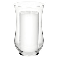 Mainstays Clear Curved Glass Hurricane Candle Holder EasyOptionXY LLC