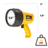 EverStart 1000 Lumen Rechargeable Lithium-Ion LED Spotlight, 0.6 Lb., SL3HE EasyOptionXY LLC