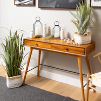 Sullivans Set Of 2 Lantern Iron & Glass Candle Holders 12.75"H & 13.5"H Black EasyOptionXY LLC