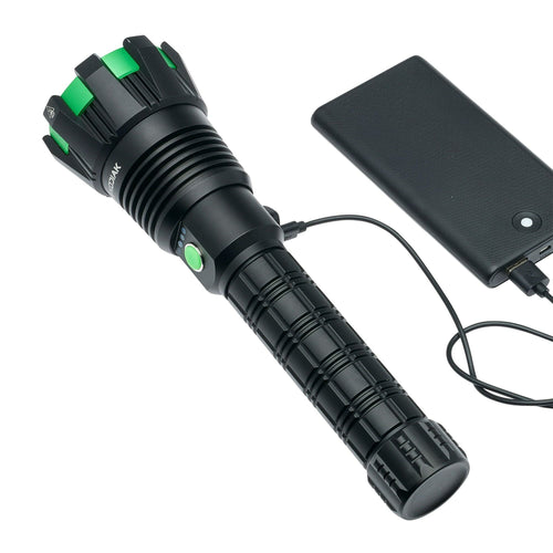 Kodiak Kolossus Rechargeable Tactical Flashlight COB LED Light Output up to 15,000 Lumens EasyOptionXY LLC