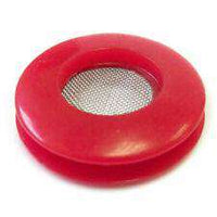 Polyurethane Seal With Filter, Red Gladhand 25 Pack | 10017RF RatchetStrap.Com