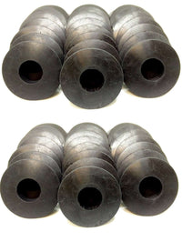 Black Rubber Gladhand Seals Master Carton QTY 2000 | 10028 RatchetStrap.Com