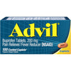 Advil Pain and Headache Reliever Ibuprofen Caplets; 200 mg; 100 Count EasyOptionXY LLC