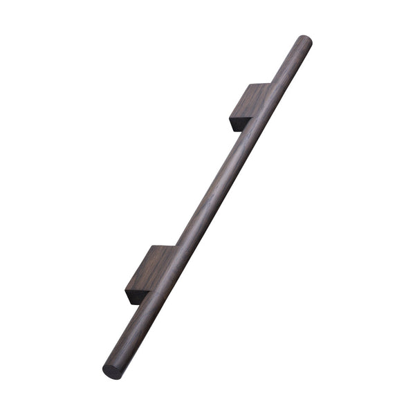 Dark Brown Wood "Magnum" Drawer Pulls Euro • Knobs